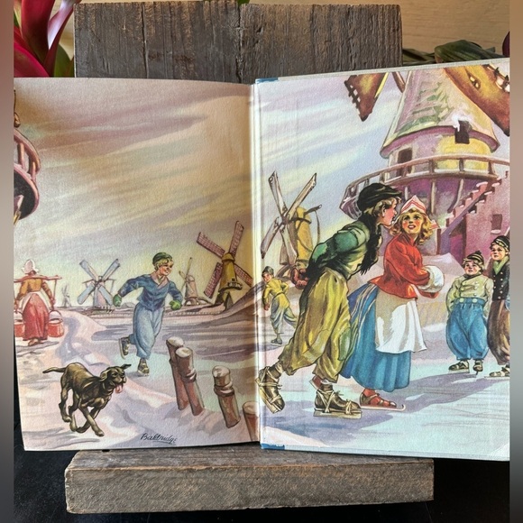 VINTAGE 1945 Hans Brinker The Silver Skates Children’s Book - Picture 8 of 16